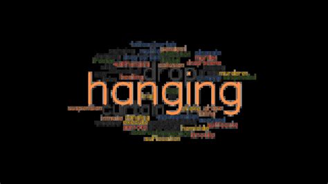 Find 13 ways to say HANGING, along with antonyms, related words, and example sentences at Thesaurus. . Hanging synonym